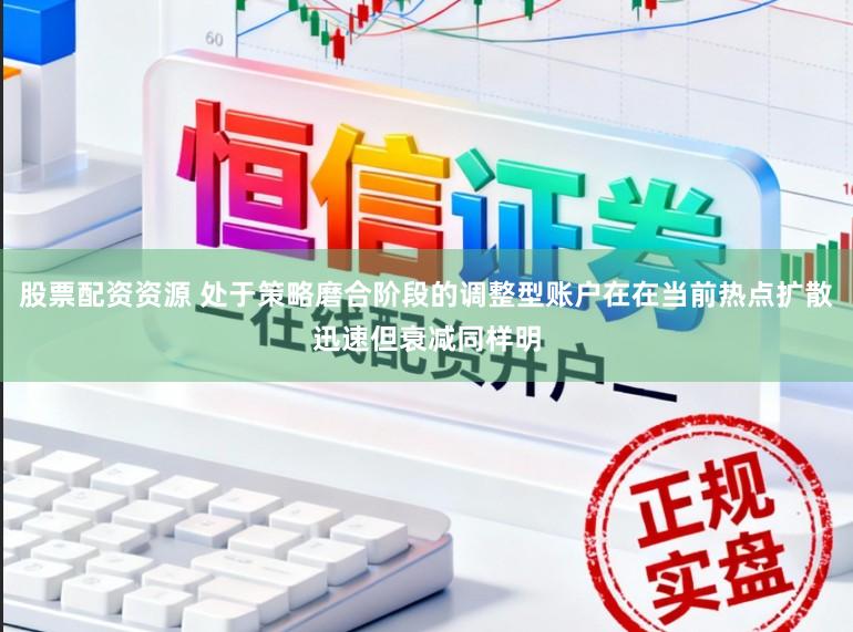 股票配资资源 处于策略磨合阶段的调整型账户在在当前热点扩散迅速但衰减同样明